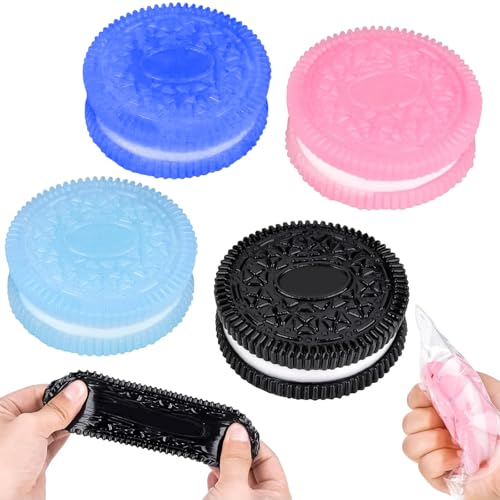 4 Stück Stressabbau-Spielzeug in Keksform, Taba Squishy, Anti Stress Ball für Erwachsene und Kinder, Keks Stressabbau Spielzeug, Cookie Stress Relief Toy für Angst, OCD Angst abbauen und Beruhigung 4 Stück Stressabbau-Spielzeug in Keksform, Taba Squishy, Anti Stress Ball für Erwachsene und Kinder, Keks Stressabbau Spielzeug, Cookie Stress Relief Toy für Angst, OCD Angst abbauen und Beruhigung von PVTXFK