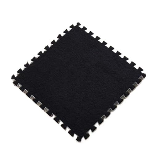 PVYGDXYI 12 Stück, 30 x 30 cm, ineinandergreifende Schaumstoffmatte für Übungen, Puzzle, Spielzimmer, Terrasse, Hof, Fitnessstudio im Keller, Schwarz PVYGDXYI 12 Stück, 30 x 30 cm, ineinandergreifende Schaumstoffmatte für Übungen, Puzzle, Spielzimmer, Terrasse, Hof, Fitnessstudio im Keller, Schwarz von PVYGDXYI