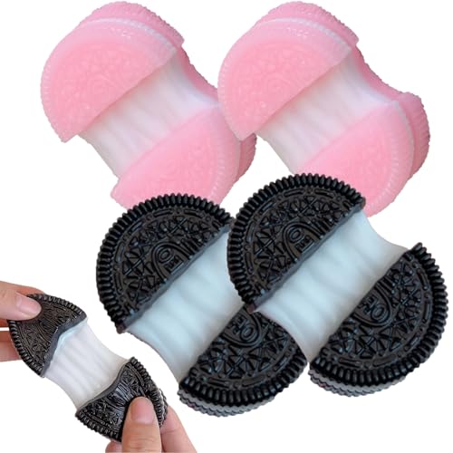 Stress Relief Spielzeug, Ultra Soft Dekompression Venting Spielzeug, 4 PC klebrige Squishy Plätzchen, Angst Und Entspannung Perfekte Schreibtisch Zubehör A Stress Relief Spielzeug, Ultra Soft Dekompression Venting Spielzeug, 4 PC klebrige Squishy Plätzchen, Angst Und Entspannung Perfekte Schreibtisch Zubehör A von PVYGDXYI