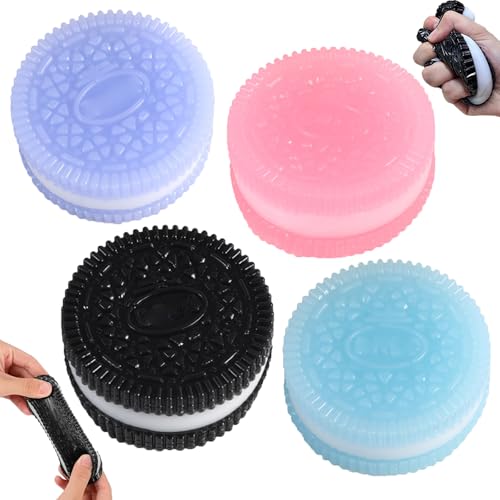 Stress Relief Spielzeug, Ultra Soft Dekompression Venting Spielzeug, 4 PC klebrige Squishy Plätzchen, Angst Und Entspannung Perfekte Schreibtisch Zubehör B Stress Relief Spielzeug, Ultra Soft Dekompression Venting Spielzeug, 4 PC klebrige Squishy Plätzchen, Angst Und Entspannung Perfekte Schreibtisch Zubehör B von PVYGDXYI