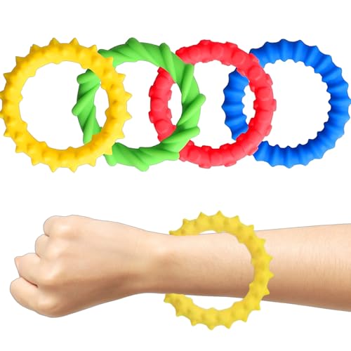 Anti Stress Spielzeug,Sensorik Spielzeug,4 Stück Fidget Toy Beruhigung und Entspannung für Zuhause und Schule von PWCTNT