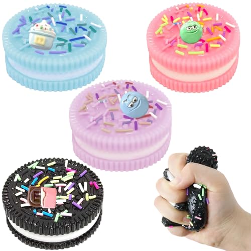 Fidget Toys, Anti Stress Spielzeug, Stress Relief Toy, Supersoft Squeeze Toy, Stress Toy mit Niedliche Mini-Dekoration, Stressabbau Spielzeug, Fidget Toy für Geburtstag Geschenke (4 Farben) Fidget Toys, Anti Stress Spielzeug, Stress Relief Toy, Supersoft Squeeze Toy, Stress Toy mit Niedliche Mini-Dekoration, Stressabbau Spielzeug, Fidget Toy für Geburtstag Geschenke (4 Farben) von PWCTNT
