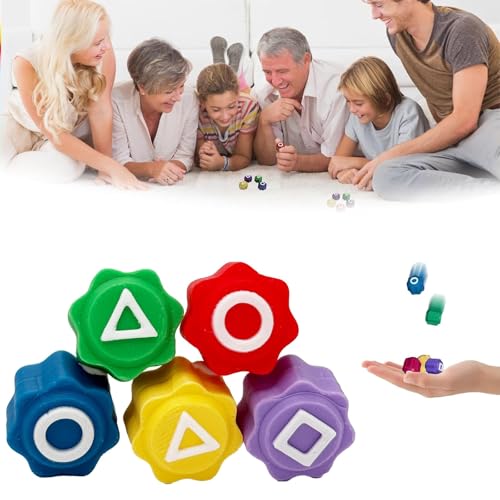 PWCTNT Ddakji Game, Korean Game, Ddakji Game Steine Werfen Traditionelles Koreanisches Spiel, Steinfangspiel Hand Augen Koordinationstrainingsspielzeug Mit Stein (5 Stück) PWCTNT Ddakji Game, Korean Game, Ddakji Game Steine Werfen Traditionelles Koreanisches Spiel, Steinfangspiel Hand Augen Koordinationstrainingsspielzeug Mit Stein (5 Stück) von PWCTNT