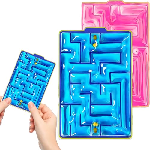 Sensorik sSpielzeug,Anti Stress Spielzeug,2 Stück Labyrinth Fidget Toys Kinder für Konzentration und Entspannung,Reisespielzeug für Kinder Jugendliche Sensorik sSpielzeug,Anti Stress Spielzeug,2 Stück Labyrinth Fidget Toys Kinder für Konzentration und Entspannung,Reisespielzeug für Kinder Jugendliche von PWCTNT