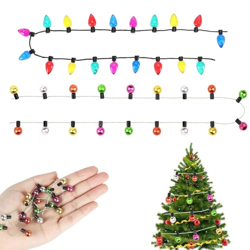 Wichtel ZubehöR, Weihnachtsdeko, 2 Stücke 1m Bunte Puppenhaus ZubehöR, Miniatur Wichtel Weihnachten ZubehöR füR Weihnachtsdeko Puppenhaus MöBel, Kinder Geschenk Wichtel ZubehöR, Weihnachtsdeko, 2 Stücke 1m Bunte Puppenhaus ZubehöR, Miniatur Wichtel Weihnachten ZubehöR füR Weihnachtsdeko Puppenhaus MöBel, Kinder Geschenk von PWCTNT