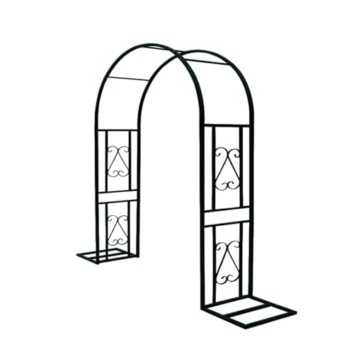Metall-Hochzeitsbogen, Dekorative Laube im Freien for Brautpartys Stahltorbogen Hochzeitsdekoration(W: 340cm) von PXAMORTEL