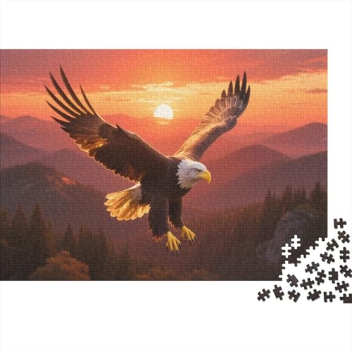 AdlerPuzzles 500 Teile Schwer Puzzle Spielzeug Pädagogisches Spiel Impossible Herausforderung Spielzeug Für Erwachsene Und Kinder in Bewährter 500pcs (52x38cm) von PXBDUASIE