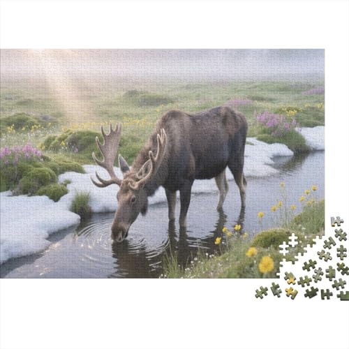 AlcePuzzle 300-teilige Schwer Puzzle Spielzeug Lernspiel Impossible Herausforderung Spielzeug Für Erwachsene Und Kinder Ab 12 Jahren 300pcs (40x28cm) von PXBDUASIE