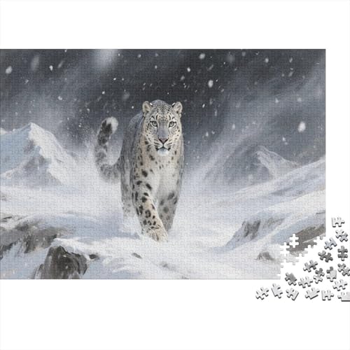 Der bengalische TigerPuzzles 300 Teile Schwer Puzzle Spielzeug Lernspiel Impossible Herausforderungsspielzeug Für Erwachsene Und Kinder Ab 12 Jahren 300pcs (40x28cm) von PXBDUASIE