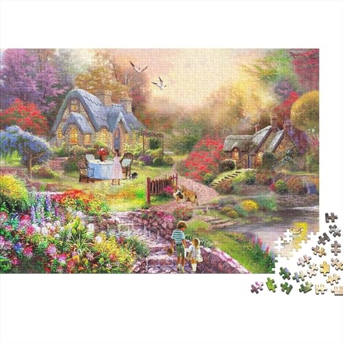 Ernte Puzzles 300 Teile Schwer Puzzle Spielzeug Lernspiel Impossible Herausforderung Spielzeug Für Erwachsene Kinder 300pcs (40x28cm) von PXBDUASIE