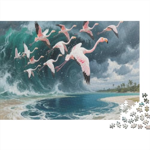 FlamencoPuzzles 300 Teile Schwer Puzzle Spielzeug Lernspiel Impossible Herausforderung Spielzeug Für Erwachsene Und Kinder Ab 12 Jahren 300pcs (40x28cm) von PXBDUASIE
