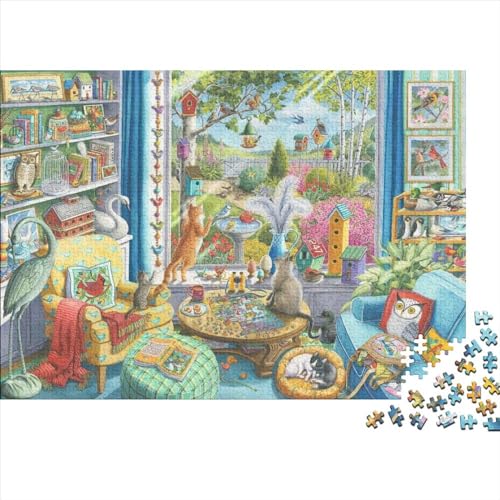Freizeit Puzzles 1000 Teile Schwer Puzzle Spielzeug Pädagogisches Spiel Impossible Herausforderung Spielzeug Für Erwachsene Und Kinder in Bewährter 1000pcs (75x50cm) von PXBDUASIE