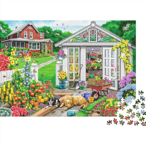 Freizeit Puzzles 300 Teile Schwer Puzzle Spielzeug Pädagogisches Spiel Impossible Herausforderung Spielzeug Für Erwachsene Und Kinder Ab 12 Jahren 300pcs (40x28cm) von PXBDUASIE