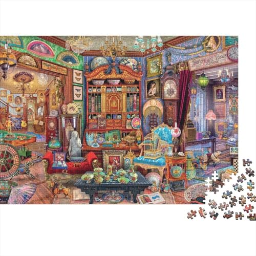 GemischtwarenladenPuzzle 500-teilige Schwer Puzzle Spielzeug Pädagogisches Spiel Impossible Herausforderung Spielzeug Für Erwachsene Und Kinder in Bewährter 500pcs (52x38cm) von PXBDUASIE