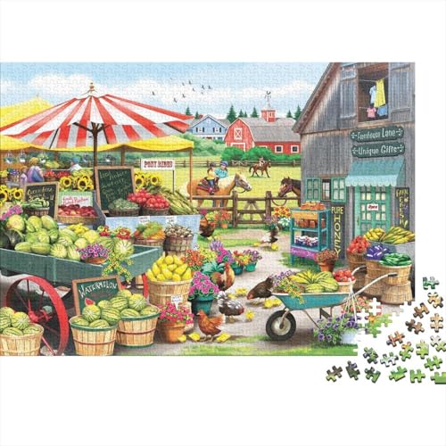 GemischtwarenladenPuzzles 500 Teile Schwer Puzzle Spielzeug Pädagogisches Spiel Impossible Herausforderungsspielzeug Für Erwachsene Und Kinder in Bewährter 500pcs (52x38cm) von PXBDUASIE
