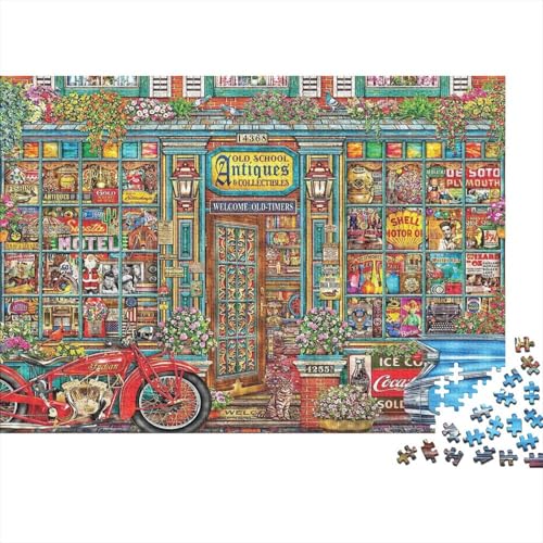 Geschäftszentrum Puzzle 300-teilige Schwer Puzzle Spielzeug Pädagogisches Spiel Impossible Herausforderung Spielzeug Für Erwachsene Und Kinder in Bewährter 300pcs (40x28cm) von PXBDUASIE