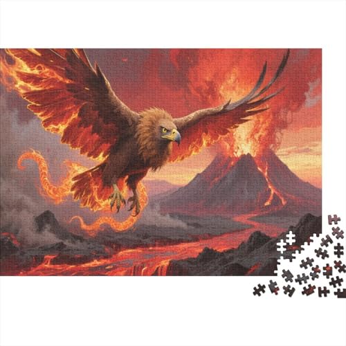 GriffonPuzzle 1000 Teile Schwer Puzzle Spielzeug Pädagogisches Spiel Impossible Herausforderungsspielzeug Für Erwachsene Kinder 1000pcs (75x50cm) von PXBDUASIE