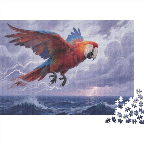 GuacamayoPuzzle 500 Teile Schwer Puzzle Spielzeug Pädagogisches Spiel Impossible Herausforderung Spielzeug Für Erwachsene Und Kinder Ab 14 Jahren 500pcs (52x38cm) von PXBDUASIE