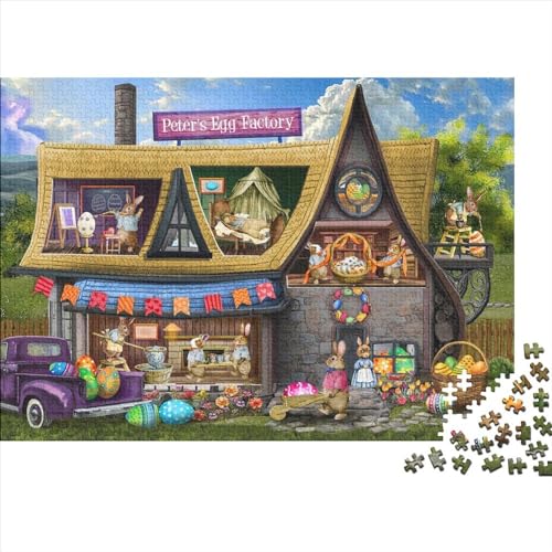 KaufhausPuzzle 1000 Teile Schwer Puzzle Spielzeug Pädagogisches Spiel Impossible Herausforderungsspielzeug Für Erwachsene Und Kinder Ab 12 Jahren 1000pcs (75x50cm) von PXBDUASIE
