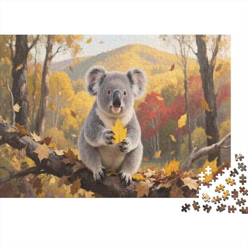 KoalaPuzzle 1000 Teile Schwer Puzzle Spielzeug Lernspiel Impossible Herausforderungsspielzeug Für Erwachsene Und Kinder Ab 12 Jahren 1000pcs (75x50cm) von PXBDUASIE