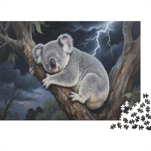 KoalaPuzzle 300 Teile Schwer Puzzle Spielzeug Lernspiel Impossible Herausforderung Spielzeug Für Erwachsene Kinder 300pcs (40x28cm) von PXBDUASIE