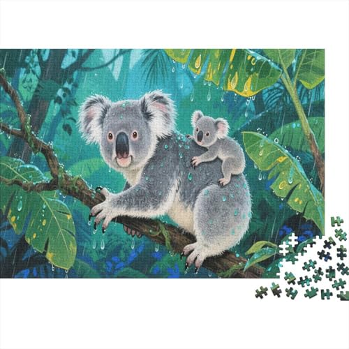 KoalaPuzzles 500 Teile Schwer Puzzle Spielzeug Lernspiel Impossible Herausforderung Spielzeug Für Erwachsene Und Kinder in Bewährter 500pcs (52x38cm) von PXBDUASIE