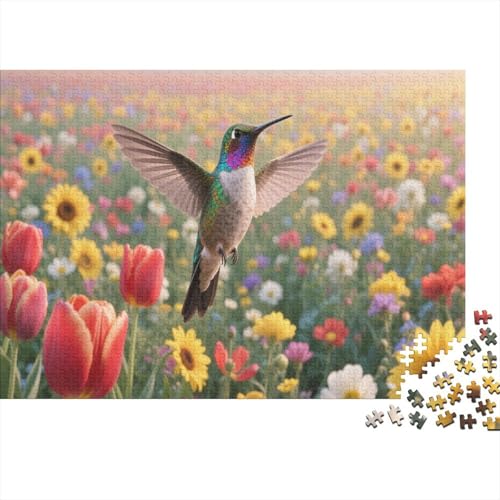 KolibriPuzzles 1000 Teile Schwer Puzzle Spielzeug Pädagogisches Spiel Impossible Herausforderung Spielzeug Für Erwachsene Und Kinder Ab 14 Jahren 1000pcs (75x50cm) von PXBDUASIE