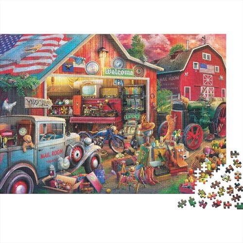 Mailroom Puzzles 1000 Teile Schwer Puzzle Spielzeug Pädagogisches Spiel Impossible Herausforderungsspielzeug Für Erwachsene Und Kinder Ab 14 Jahren 1000pcs (75x50cm) von PXBDUASIE