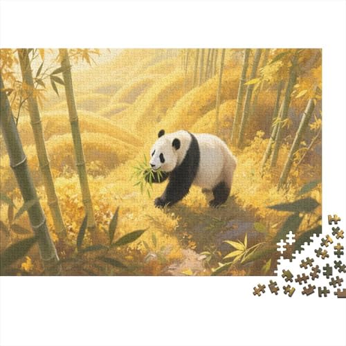 PandaPuzzle 1000 Teile Schwer Puzzle Spielzeug Lernspiel Impossible Herausforderungsspielzeug Für Erwachsene Und Kinder Ab 14 Jahren 1000pcs (75x50cm) von PXBDUASIE
