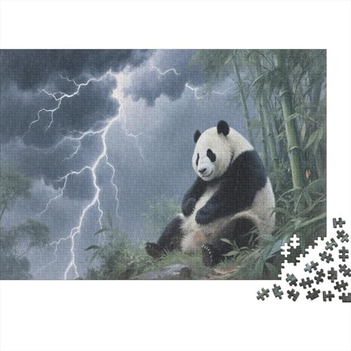 PandaPuzzle 1000-teilige Schwer Puzzle Spielzeug Lernspiel Impossible Herausforderung Spielzeug Für Erwachsene Und Kinder in Bewährter 1000pcs (75x50cm) von PXBDUASIE