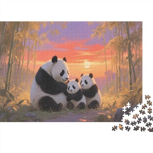 PandaPuzzle 300 Teile Schwer Puzzle Spielzeug Lernspiel Impossible Herausforderungsspielzeug Für Erwachsene Und Kinder Ab 14 Jahren 300pcs (40x28cm) von PXBDUASIE