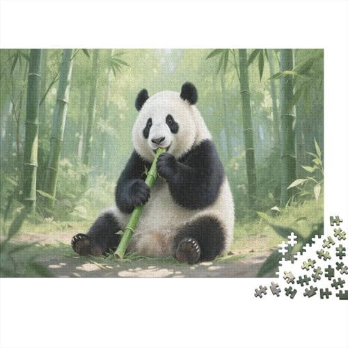 PandaPuzzle 300 Teile Schwer Puzzle Spielzeug Pädagogisches Spiel Impossible Herausforderung Spielzeug Für Erwachsene Und Kinder Ab 14 Jahren 300pcs (40x28cm) von PXBDUASIE