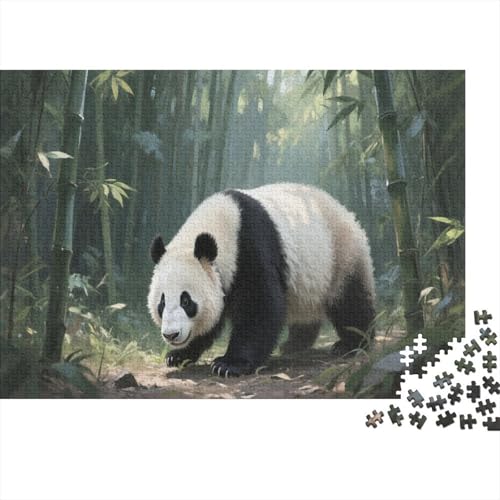 PandaPuzzle 300 Teile Schwer Puzzle Spielzeug Pädagogisches Spiel Impossible Herausforderung Spielzeug Für Erwachsene Und Kinder in Bewährter 300pcs (40x28cm) von PXBDUASIE