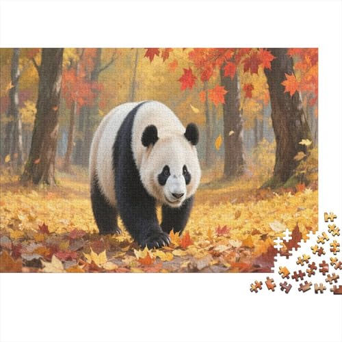 PandaPuzzle 500-teilige Schwer Puzzle Spielzeug Lernspiel Impossible Herausforderung Spielzeug Für Erwachsene Und Kinder Ab 12 Jahren 500pcs (52x38cm) von PXBDUASIE