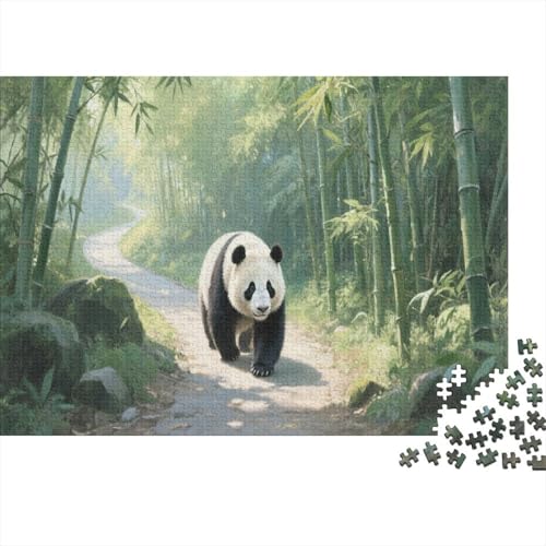 PandaPuzzles 500 Teile Schwer Puzzle Spielzeug Lernspiel Impossible Herausforderung Spielzeug Für Erwachsene Und Kinder Ab 12 Jahren 500pcs (52x38cm) von PXBDUASIE