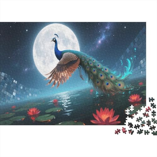 Pavo realPuzzle 300 Teile Schwer Puzzle Spielzeug Pädagogisches Spiel Impossible Herausforderung Spielzeug Für Erwachsene Kinder 300pcs (40x28cm) von PXBDUASIE