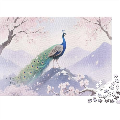 Pavo realPuzzles 300 Teile Schwer Puzzle Spielzeug Lernspiel Impossible Herausforderungsspielzeug Für Erwachsene Und Kinder Ab 14 Jahren 300pcs (40x28cm) von PXBDUASIE