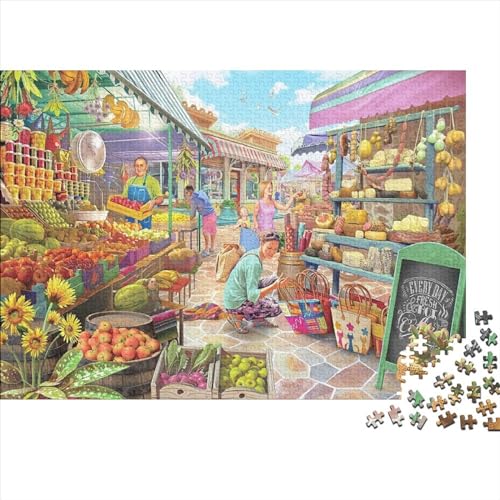 Rinok Puzzle 1000 Teile Schwer Puzzle Spielzeug Pädagogisches Spiel Impossible Herausforderung Spielzeug Für Erwachsene Und Kinder in Bewährter 1000pcs (75x50cm) von PXBDUASIE