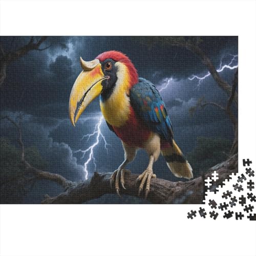 RinozerontePuzzles 500 Teile Schwer Puzzle Spielzeug Lernspiel Impossible Herausforderungsspielzeug Für Erwachsene Kinder 500pcs (52x38cm) von PXBDUASIE