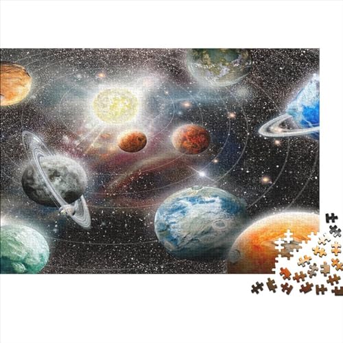 UniversumPuzzle 500 Teile Schwer Puzzle Spielzeug Lernspiel Impossible Herausforderungsspielzeug Für Erwachsene Kinder 500pcs (52x38cm) von PXBDUASIE