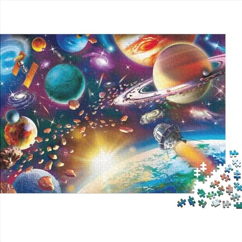 UniversumPuzzle 500 Teile Schwer Puzzle Spielzeug Pädagogisches Spiel Impossible Herausforderung Spielzeug Für Erwachsene Kinder 500pcs (52x38cm) von PXBDUASIE