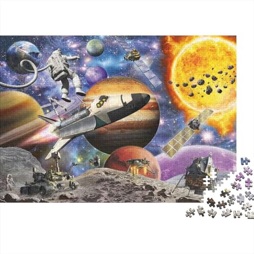 UniversumPuzzles 1000 Teile Schwer Puzzle Spielzeug Pädagogisches Spiel Impossible Herausforderung Spielzeug Für Erwachsene Und Kinder Ab 14 Jahren 1000pcs (75x50cm) von PXBDUASIE