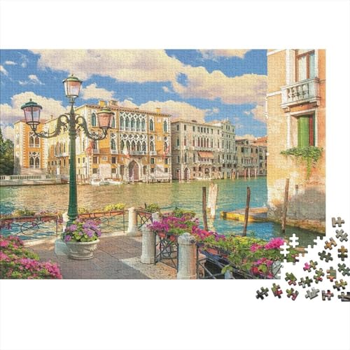 Ursprung Puzzle 500-teilige Schwer Puzzle Spielzeug Pädagogisches Spiel Impossible Herausforderungsspielzeug Für Erwachsene Kinder 500pcs (52x38cm) von PXBDUASIE