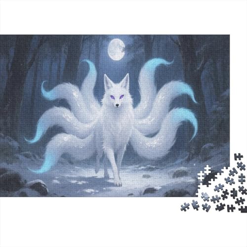 neunschanziger FuchsPuzzle 1000 Teile Schwer Puzzle Spielzeug Lernspiel Impossible Herausforderungsspielzeug Für Erwachsene Und Kinder in Bewährter 1000pcs (75x50cm) von PXBDUASIE