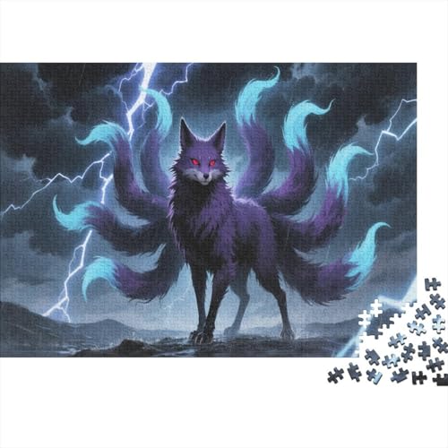 neunschanziger FuchsPuzzles 300 Teile Schwer Puzzle Spielzeug Lernspiel Impossible Herausforderung Spielzeug Für Erwachsene Und Kinder in Bewährter 300pcs (40x28cm) von PXBDUASIE