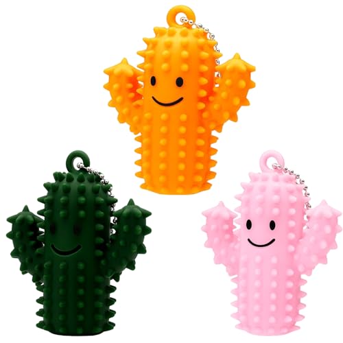 Little Ouchies Schmerz-Fidget, Fidget-Spielzeug, 3 Stück, für Erwachsene, stacheliger Grippie-Stim-Schlüsselanhänger, tragbares stacheliges Fidget-Spielzeug für Stress- und Angstlinderung Little Ouchies Schmerz-Fidget, Fidget-Spielzeug, 3 Stück, für Erwachsene, stacheliger Grippie-Stim-Schlüsselanhänger, tragbares stacheliges Fidget-Spielzeug für Stress- und Angstlinderung von PXDUCN