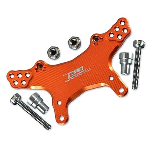 GPM for LOSI 1/18 Mini-T 2.0 2WD Stadium Truck RTR Aluminum Perforated Front Shock Plate von PYFORE