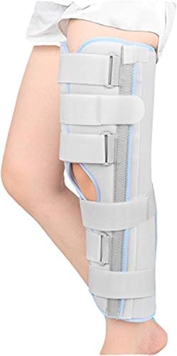 1 Stück verstellbare Knie-Wegfahrsperre zur Linderung von Gelenkschmerzen – zur Genesung nach Verletzungen und for Training(Gray,X-Small) von PYSyansu