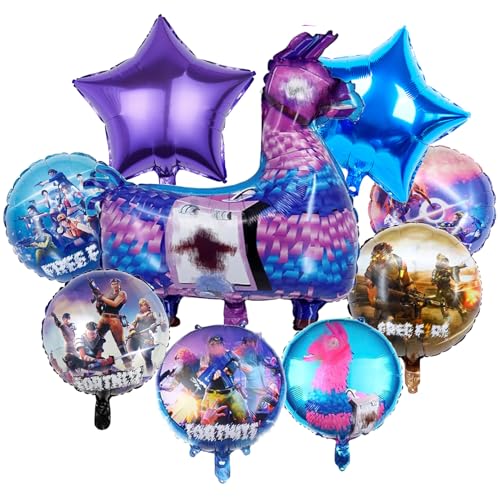 9 Stück Video Gamer Geburtstagsdeko Luftballon,Video Gamer Luftballon Party Deko,Party Dekoration Ballon Set,Kindergeburtstag Deko von PYTRARTY