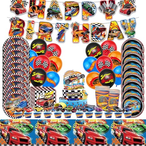 Hot Wh-els Partygeschirr Set,Hot Wh-els Geburtstagsdeko,Hot Wh-els Party Deko Geburtstag,Hot Wh-els Servietten,Tischdecke,Pappteller,Luftballons,Geburtstag Deko MäDchen und Jungen Hot Wh-els Partygeschirr Set,Hot Wh-els Geburtstagsdeko,Hot Wh-els Party Deko Geburtstag,Hot Wh-els Servietten,Tischdecke,Pappteller,Luftballons,Geburtstag Deko MäDchen und Jungen von PYTRARTY